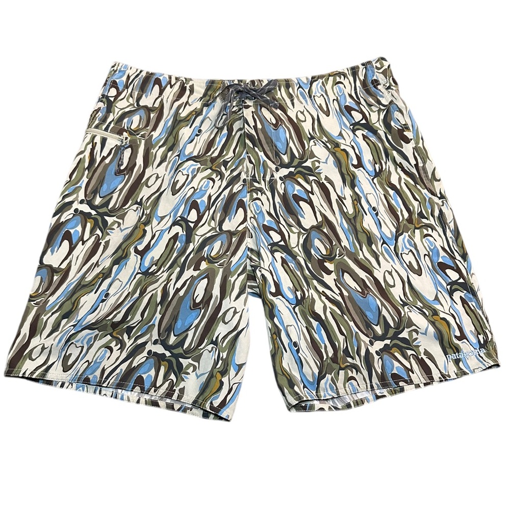 Patagonia  Men's Stretch Planing BoardShorts - 20" Size 36  Wild Side: Stone